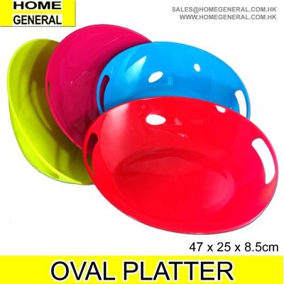 China PLASTIC OVAL TRAY PLASTIC TRAY TURKEY TRAY PORTION viable for sale