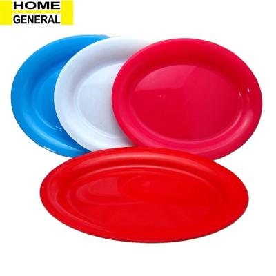 China GENERAL MEDIUM OVAL PLASTIC FOOD PLASTIC KITCHEN PLASTIC TRAY for sale