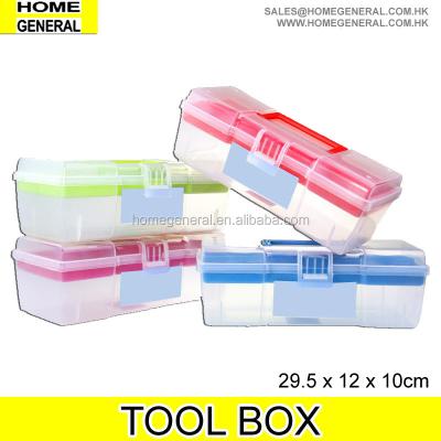 China 2 Tier MULTI PURPOSE HOBBY PLASTIC BOX, TOOL BOX, CRAFT PLASTIC BOX for sale