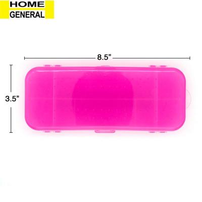 China Double Sided 4+3 Section PLASTIC ORGANIZER POUCH for sale