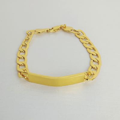 China FASHIONABLE High Quality Pvd Gold Plated Colorful Tasty Link Chain Tennis Cuban Zirconia Bracelets for sale