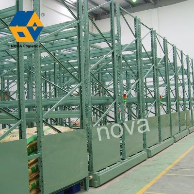 China Corrosion Protection Heavy Duty NOVA Steel Adjustable Selective Mobile Racking, Warehouse Store Equipment Shelf Rack for sale