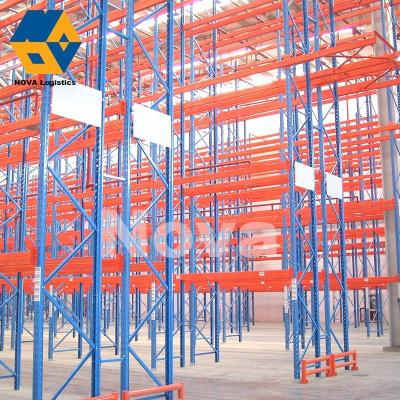 China Corrosion Protection NOVA Warehouse High Density Storage Heavy Duty Stainless Steel VNA Pallet Racking for sale