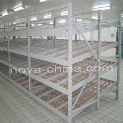 China Corrosion Protection Warehouse Drain Pipe Rack Fabrication For Lean Production Line for sale