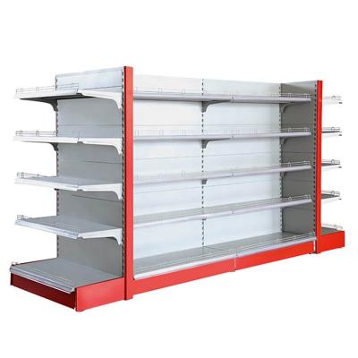 China NOVA Cheap Price Snack Storage Double Sided Rack, Equipment Shelves For Store Supermarket for sale