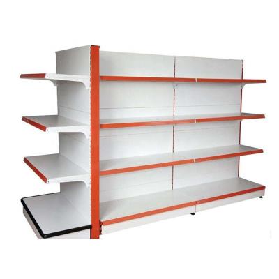 China NOVA Supermarket Storage Display Racks Double Sided, Heavy Duty Metal Gondola Shelving from Tegometall for sale