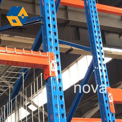 China NOVA Euro Gondola Equipment Pallet Rack Iron Wire Mesh Shelving Racks Automatic Corrosion Protection Store for sale