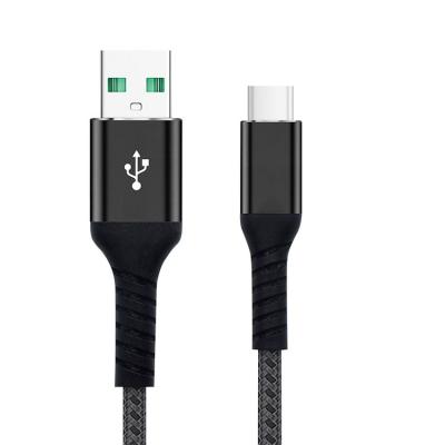 中国 480Mbpsナイロンは充満ケーブル5A USB Cケーブル データ同時性を編んだ 販売のため