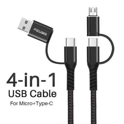 China Os focos 4 em 1 5A USB multifuncional cabografam rapidamente o carregamento à venda