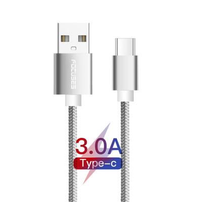 China Tipo cabo do OEM 3m USB 2,0 de dados rápido da carga do cabo de C para o telefone celular à venda