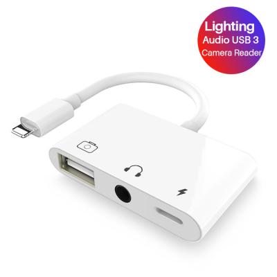 中国 多機能3港USB OTGケーブルのアダプターFCC USB OTGのハブ 販売のため