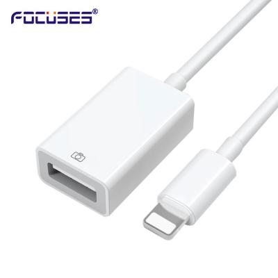 중국 전격적 OTG 케이블에 대한 하얀 OEM USB OTG 케이블 접속기 ROHS USB 판매용