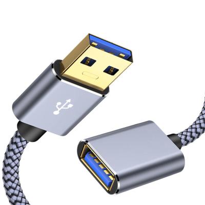 Chine Mâle adapté aux besoins du client de ROHS USB 2,0 au câble femelle pour des imprimantes à vendre