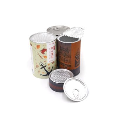 China Recyclable Fancy Paper Container Food Grade Cardboard Box Airtight Packaging for sale