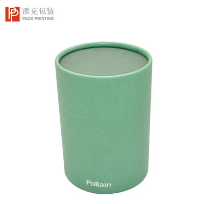 China China Supplier Recyclable Luxury Gift Packaging Cylinder Custom Paper Candle Box For Candle Glass Jar for sale