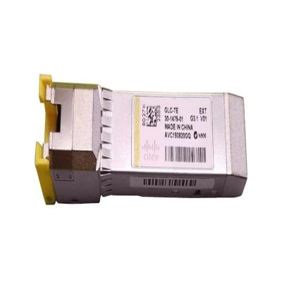 China Duplex Capability New in Current GLC-TE 1000BASE-T SFP Transceiver Module for Category 5 Copper Cabling for sale