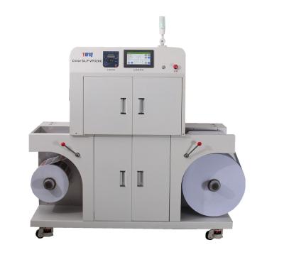 China Printing Roll To Roll CMYK 4 Color Digital Label Printer Machine for sale