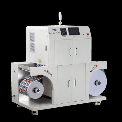 China Printing For Sticker PP Paper PE PET PVC ManRoll To Roll Digital Label Printing Machine for sale