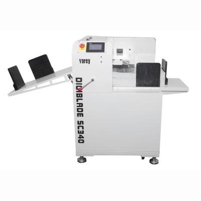 China Factory SC340X Small Paper Cutter Digital Label Cutting Machine For PP , PET PVC for sale