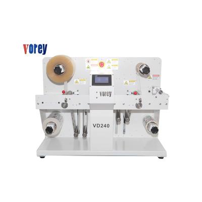 China Grocery Vorey VD240 Roll To Roll A3 A4 Digital Label Die Cutting Machine Automatic Desktop for sale