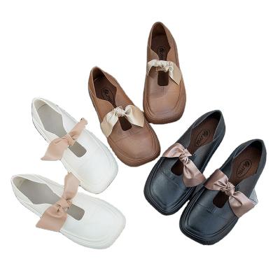 China High Quality Flat Women's High-Toe Ballet Flat Shoes Customized Cute Spring Style Classic Slip-On Girls for sale