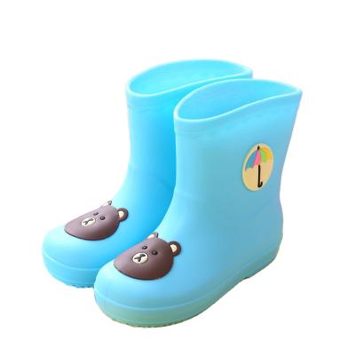 China Fashion trend factory supply low price light weight girl rain boots PVC 2021 for sale