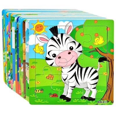 China High Quality Eco-friendly Custom Jigsaw Puzzle Maker Board Cartoon Children Kids Baby Puzzle for sale