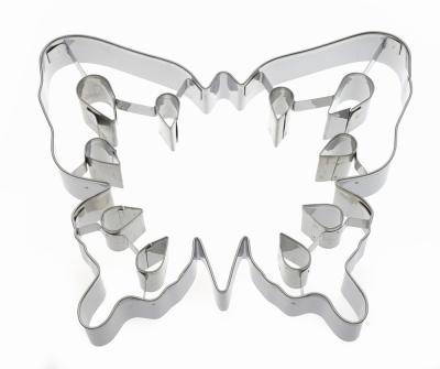 China Large Viable Popular Stainless Steel Butterfly/Eggs/Gingerbread Man/Bird Shape Cookie Baking Cutter for sale