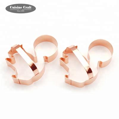 China Sustainable Squirrel Cookie Cutter Stainless Steel-Copper Clad Set for sale