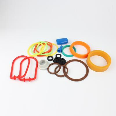 China Silicone Rubber Gasket FKM Seals Zhengli Custom Die-Cut and Rectangular Square Non-Standard Molded Flat Colored Silicone Costom Made for sale