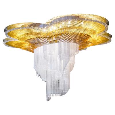 China Modern Factory Customize Art Gallery Hotel Chandelier Lighting Creative Colorful Decorative Crystal for sale