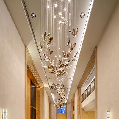 China Modern Zhongshan Guzhen Decorative Flower Chandelier Lighting Fixtures For Hotel Corridor for sale