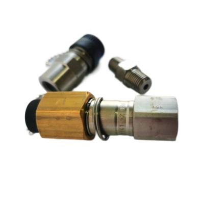 China Parker High Pressure Quick Check High Pressure Quick Check Valve And Connector For Mud Pressure Gauges for sale