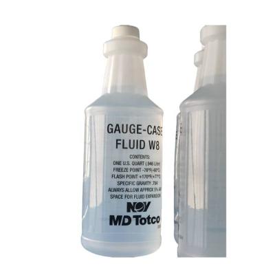 China DM TOTCO W8 Liquid Gauge Liquid Case Lubricating Oil And Shock Proof Fluid for sale