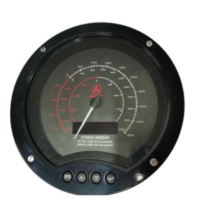 China OLED Show ZG 8.5 Inch Electronic Coiled Weight Indicator Piping and Pressure Gauge, Workover Rig Indicator for sale