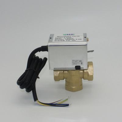 China HVAC Or Water Treatment Fan Spool Valve With Spring Return Actuator for sale