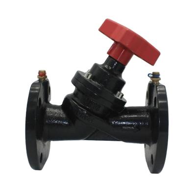 China General Cheapest Prices DN65 80 100 125 150 200 Static 3-Balancing Valves With Cast Iron for sale