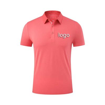 China High Quality Anti-wrinkle Men's Golf Golf T-shirt Custom Logo Men's Polo Shirt 100% Plain Plain Quick Dry T-shirt for sale