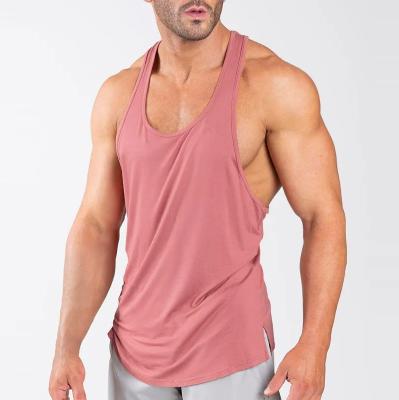 China High Quality QUICK DRY Men's Gym Fitness Clothing Fiber Training Workout Bamboo Smooth Sports Invest Custom Logo for sale