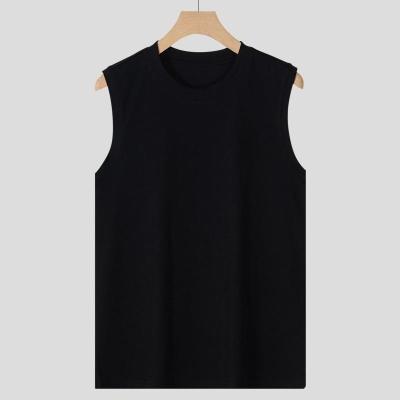 China New Design QUICK DRY Ribbed Bodybuilding Casual Popular Sleeveless T-shirt Tank Tops Custom Breath Print Vest for sale