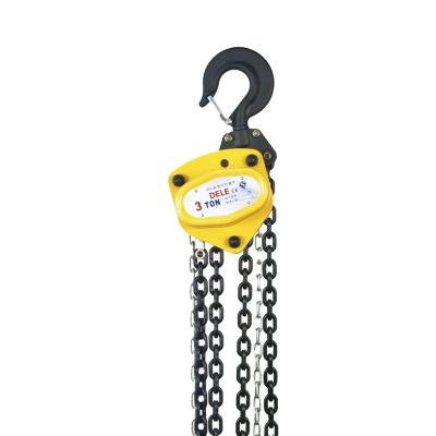 China Lifting Hoist High quality CE 0.5 ton 3T Winch Hoist Manual Chain hoist for Material Handing for sale