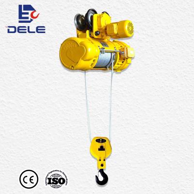 China CD1/MD1 1T Lifting Equipment Electric hoist Wire Rope pulling Hoist 380V for sale