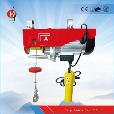 China Intelligent Single-hook mini electric cable hoist with wireless remote control for sale