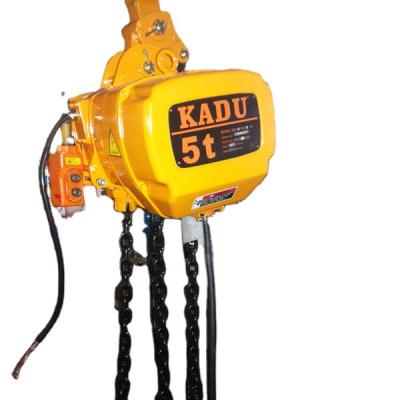 China Building material shops endless chain 5 ton electric chain hoist high quality elelctric chain hoist for sale