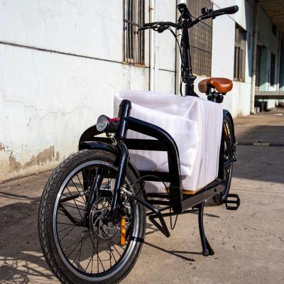 China Otkargo standard cheap cargo bike 500w cargo ebike cargo bicycle with box of front loading for sale