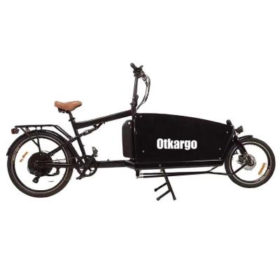 China Steel two wheels electric bike for sale cargo bike 250w cargo bike with suspension for sale