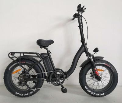 China Aluminum alloy Chinese factory direct supply 250 style new 500 750 1000 watt fat tire folding EBike for sale