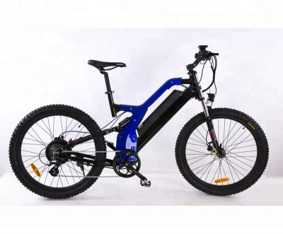 China Full aluminum alloy electric mountain bike suspension for sale