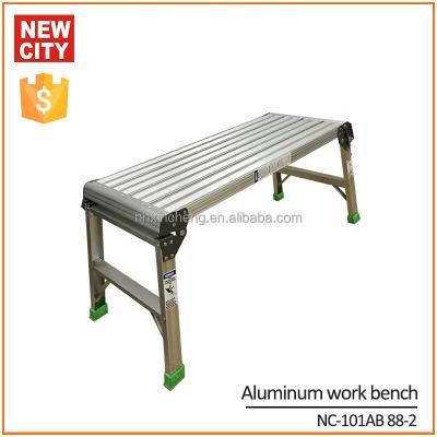 China Aluminum Alloy Safety 3.7kg Working Platform Aluminum Folding Work Bench for sale