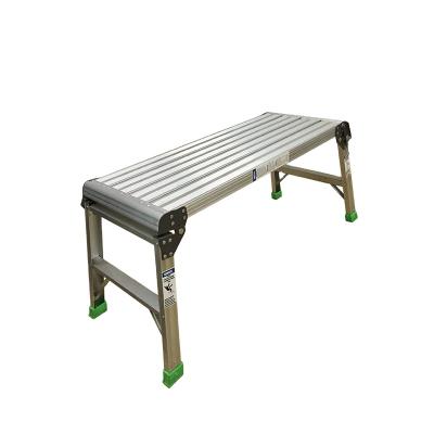 China Cheap Foldable Aluminum Work Platform Household Folding Stools Step Working Platform for sale